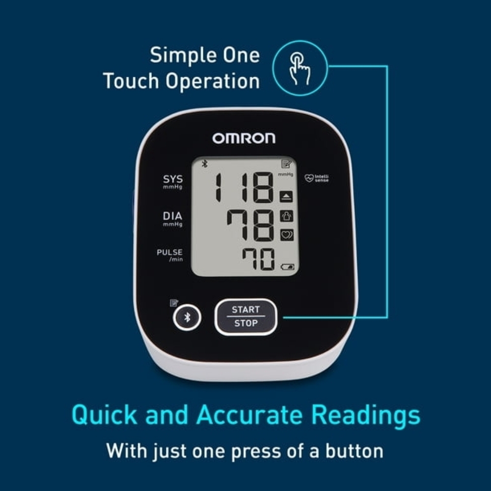 OMRON 3 Series Upper Arm Blood Pressure Monitor with Arm Cuff  NIB - Picture 4 of 8
